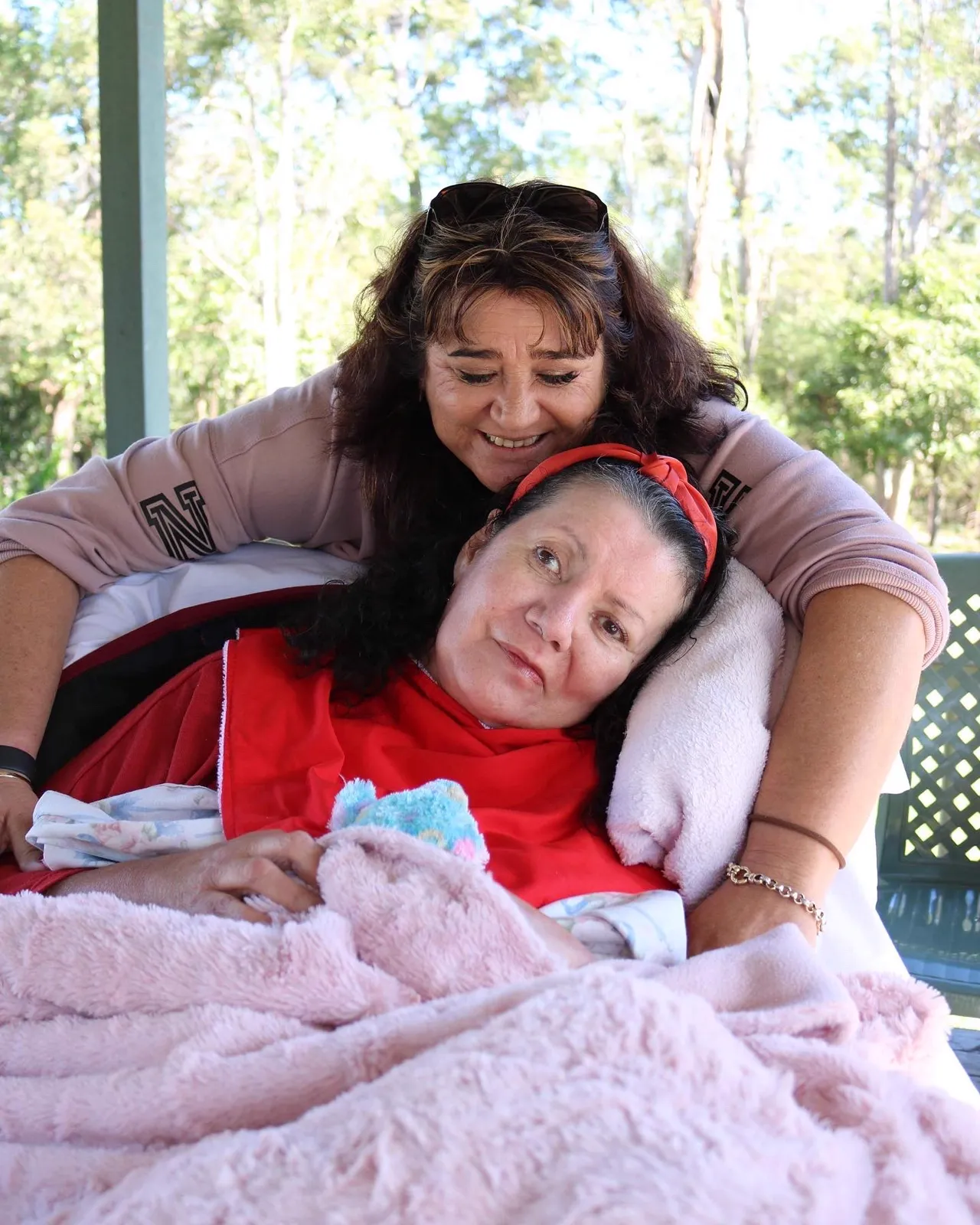 AAYDS support worker with a participant